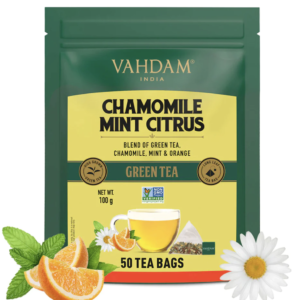 Chamomile mint citrus - green tea